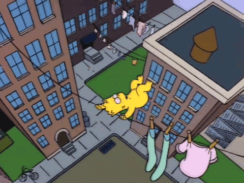The Simpsons animated GIF