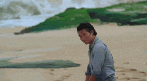 Jin Thumbs Up animated GIF
