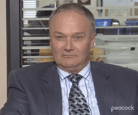 Dwights Speech animated GIF