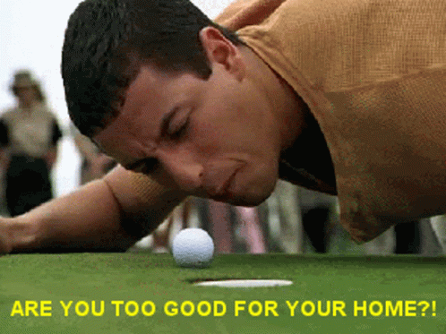Too Good For Your Home animated GIF