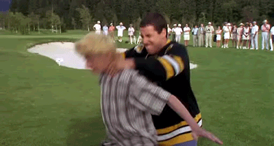 Angry Golf Choke animated GIF