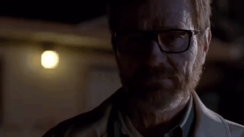 Walter White Nod animated GIF