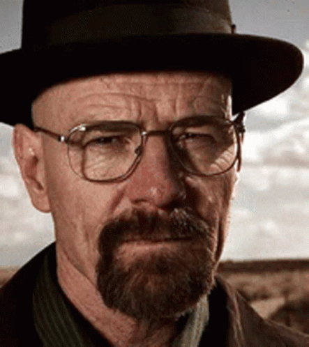 Walter White Grin animated GIF