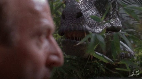 Clever Girl animated GIF