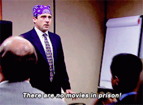 Prison Mike Movies animated GIF