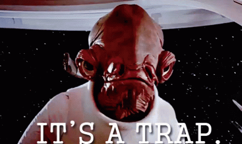 It’s A Trap animated GIF