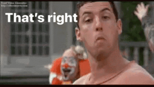 That's Right animated GIF
