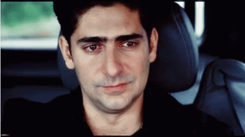 Christopher Crying In Car animated GIF