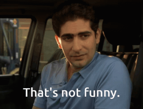 That Is Not Funny animated GIF