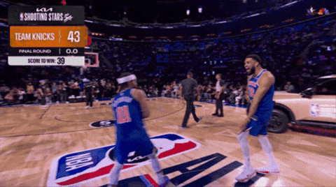 Jalen Brunson Lets Go animated GIF