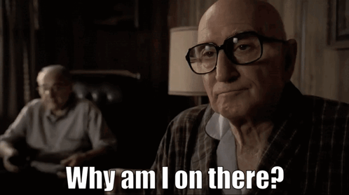 Why Am I On There? animated GIF