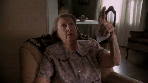 I Dont Like That Talk animated GIF