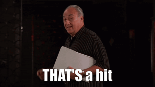 Thats A Hit animated GIF