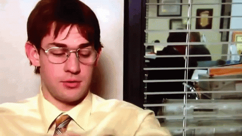 Jim As Dwight animated GIF