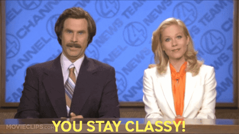 Stay Classy animated GIF