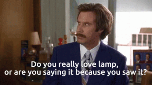 I Love Lamp animated GIF