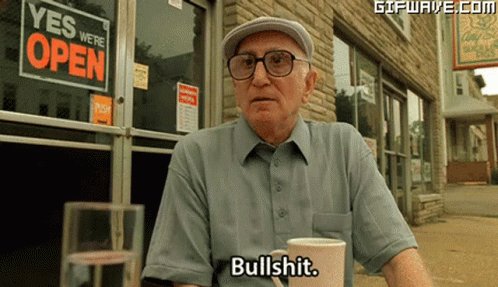 Uncle Junior Bullshit animated GIF