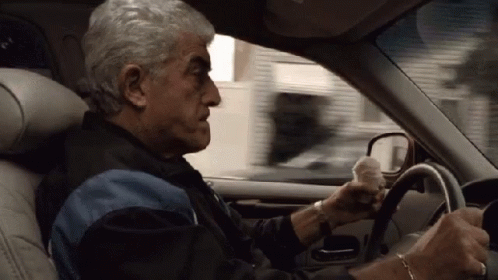 Phil Driving animated GIF