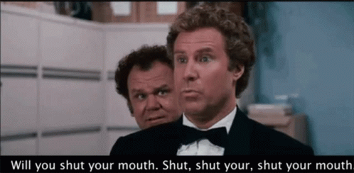 Shut Your Mouth animated GIF