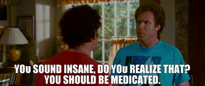 You Should Be Medicated animated GIF