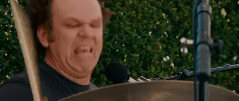 Brennan Grimace animated GIF