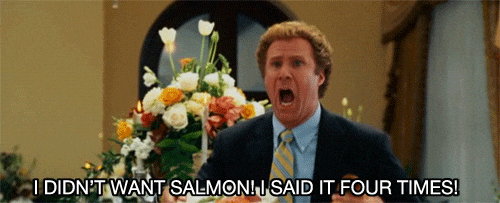I Didnt Want Salmon animated GIF