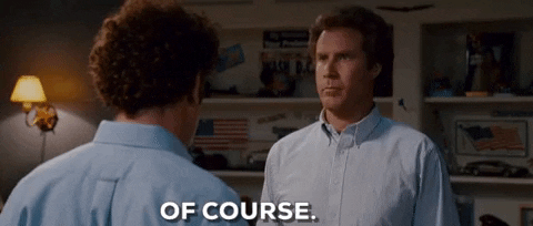 Of Course animated GIF