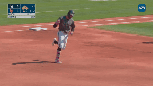 Brandon Nimmo Around Third animated GIF