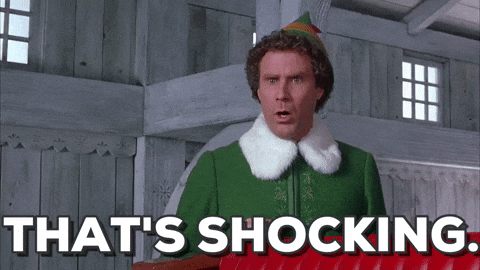 Buddy The Elf Hype animated GIF