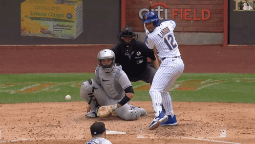 Francisco Lindor Citi Field Hit animated GIF