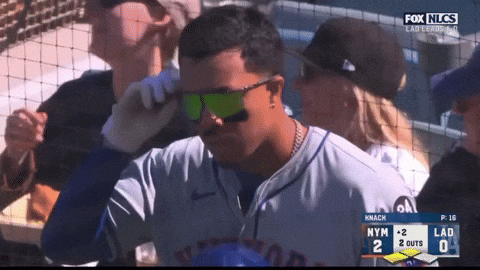 Mark Vientos Grand Slam Reaction animated GIF