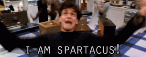 I Am Spartacus animated GIF