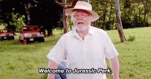 Welcome animated GIF
