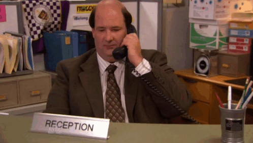 Kevin Please Hold animated GIF