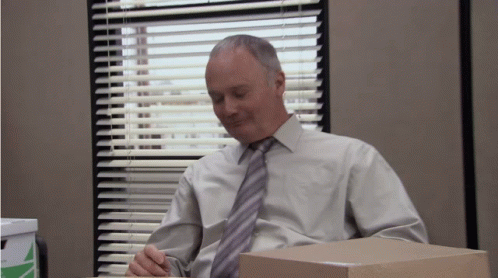 Creed Bratton Old Man Smell animated GIF