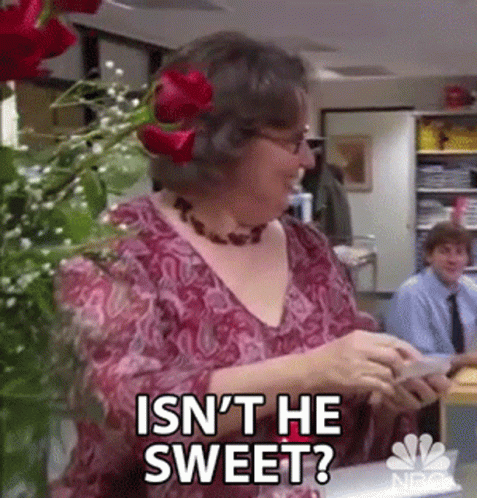 Phyllis Isnt He Sweet animated GIF