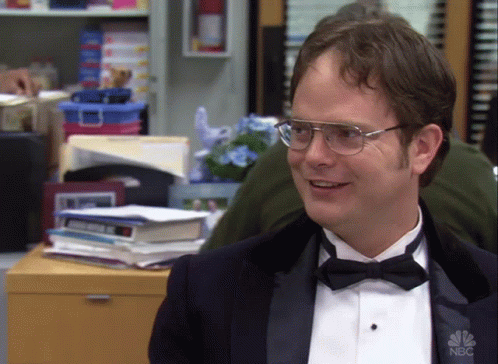 Dwight Are You Serious animated GIF
