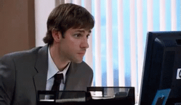Jim Shhh animated GIF