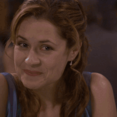 Pam Laughing animated GIF
