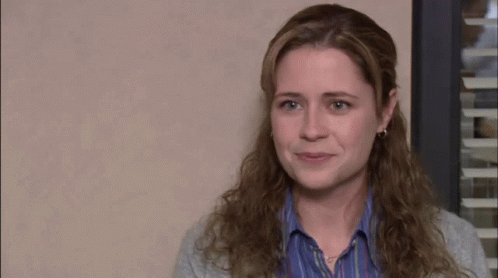 Pam Crying animated GIF