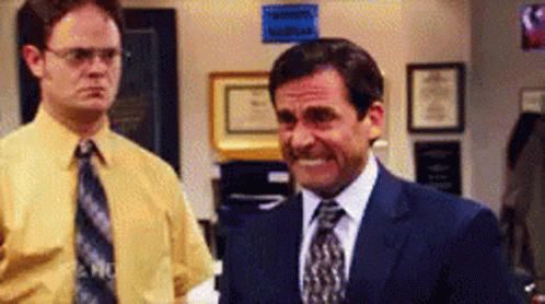 Michael Grin animated GIF