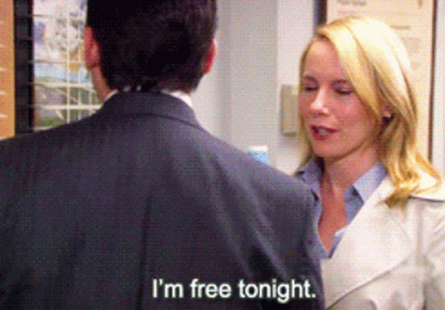 Michael And Holly animated GIF