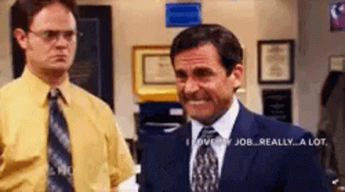 Michael Nervous animated GIF