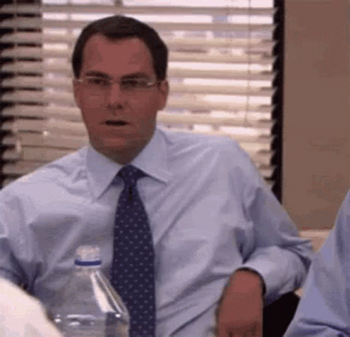David Wallace Andy Buckley animated GIF