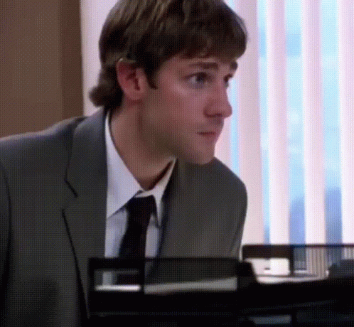 Jim No Please animated GIF