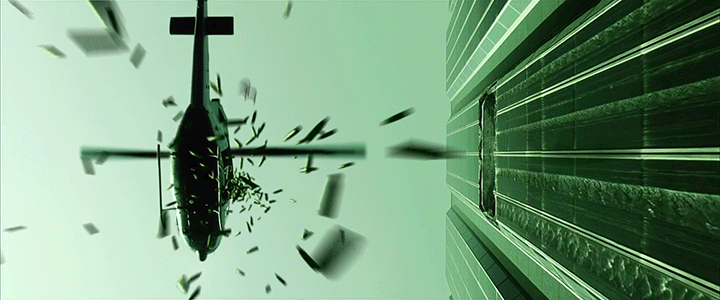 Matrix Shell Drop animated GIF