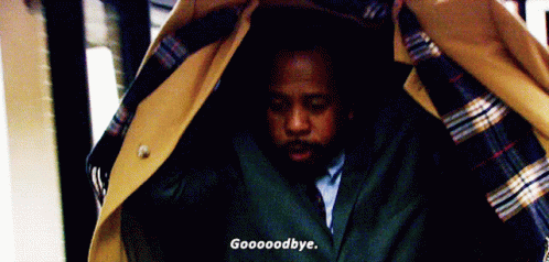 Stanley Goodbye Im Out animated GIF