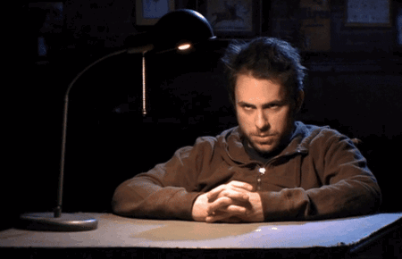 Charlie Evil Smile animated GIF