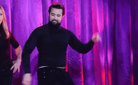Mac And Dee Pageant Dance animated GIF