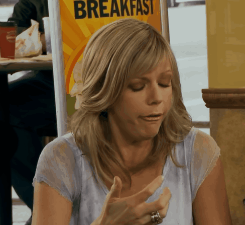 Dee Gagging animated GIF
